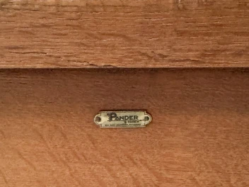 Hendrik Wouda Art Deco Modernist Single Bed for Pander, 1924